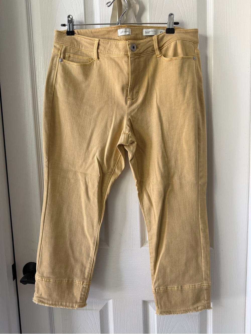 J. Jill Authentic Fit cropped jeans